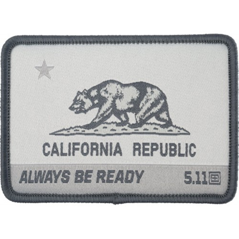 Шеврон 5.11 CA STATE BEAR PATCH, Double Tap