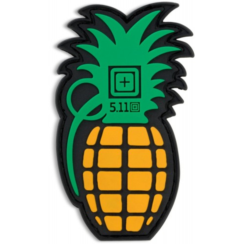 Шеврон 5.11 PINEAPPLE GRENADE PATCH, Gold