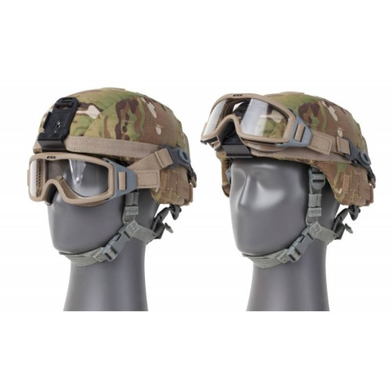 Система ремней для крепления маски к защитному шлему ESS Profile Pivot Strap System ACH/MICH, Terrain Tan