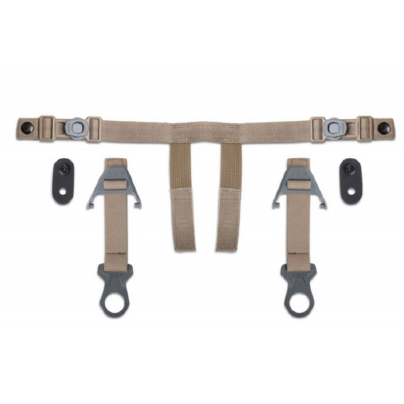 Система ремней для крепления маски к защитному шлему ESS Profile Pivot Strap System ACH/MICH, Terrain Tan