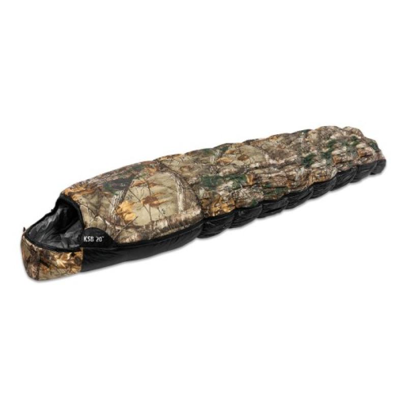 Спальный мешок Klymit KSB 20 Synthetic Realtree® Xtra Sleeping Bag, Realtree Xtra