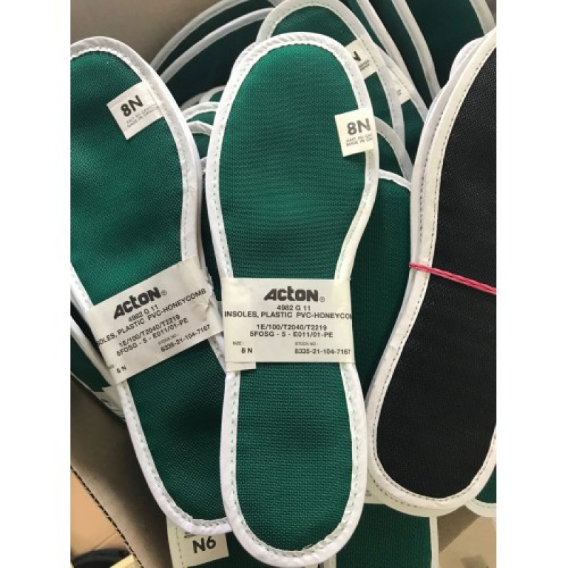 Устілки MIL-TEC CANADIAN ACTON INSOLE GRID, L.E. Green