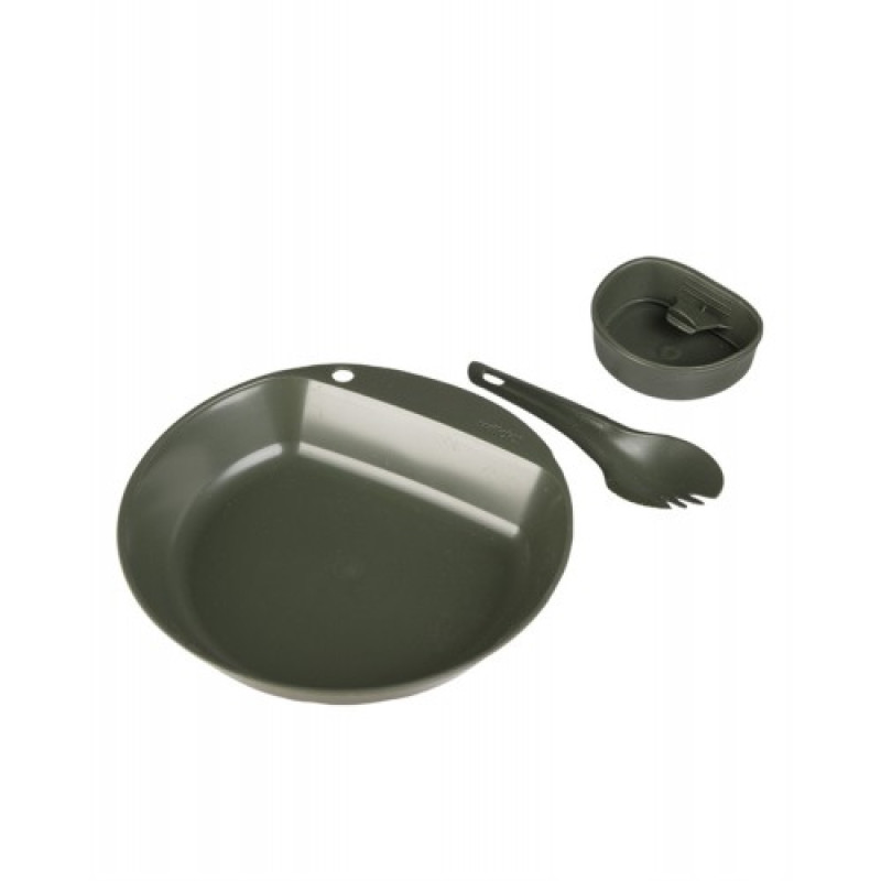 Столовый набор шведский PATHFINDER KIT WILDO® 3-PIECES, Olive