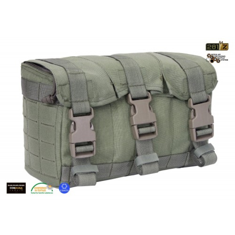 Сумка-підсумок польова універсальна M.U.B.S.MRE-FB (Meal, Ready-to-Eat-Field Bag) , Camo Green