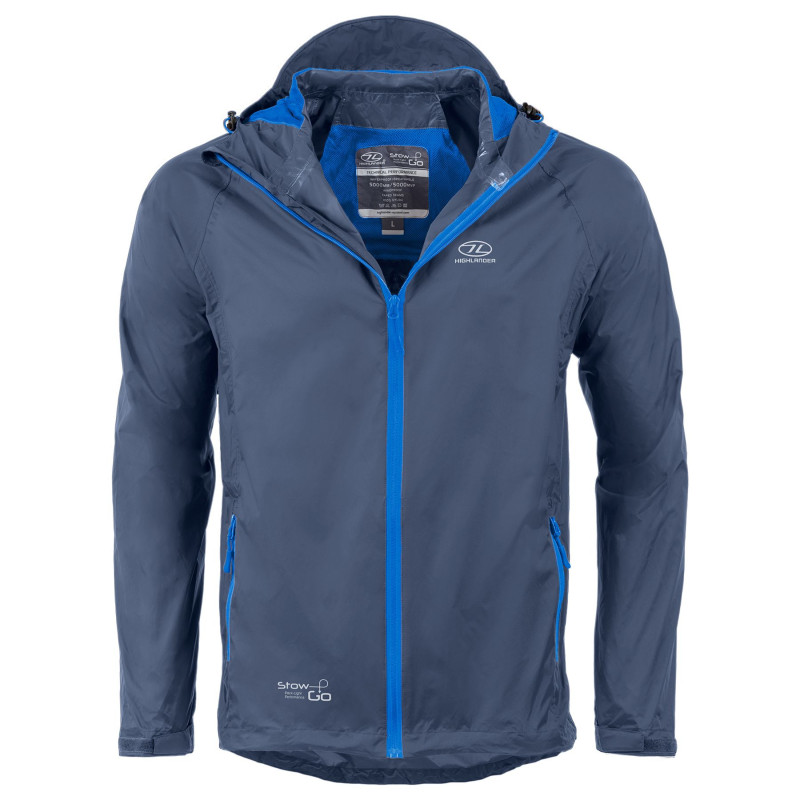 Ветровка мужская Highlander Stow & Go Pack Away Rain Jacket 6000 mm Navy XXL (JAC077-NB-XXL) арт. 927486