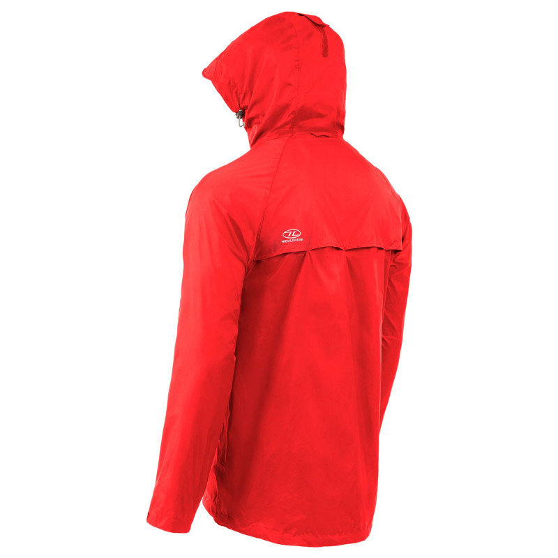 Ветровка мужская Highlander Stow & Go Pack Away Rain Jacket 6000 mm Red M (JAC077-RD-M) арт. 927487