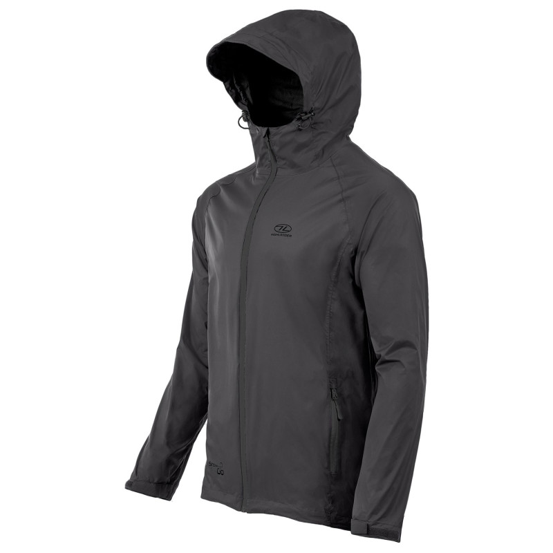 Вітровка чоловіча Highlander Stow & Go Pack Away Rain Jacket 6000 mm Black XL (JAC077-BK-XL) арт. 927879