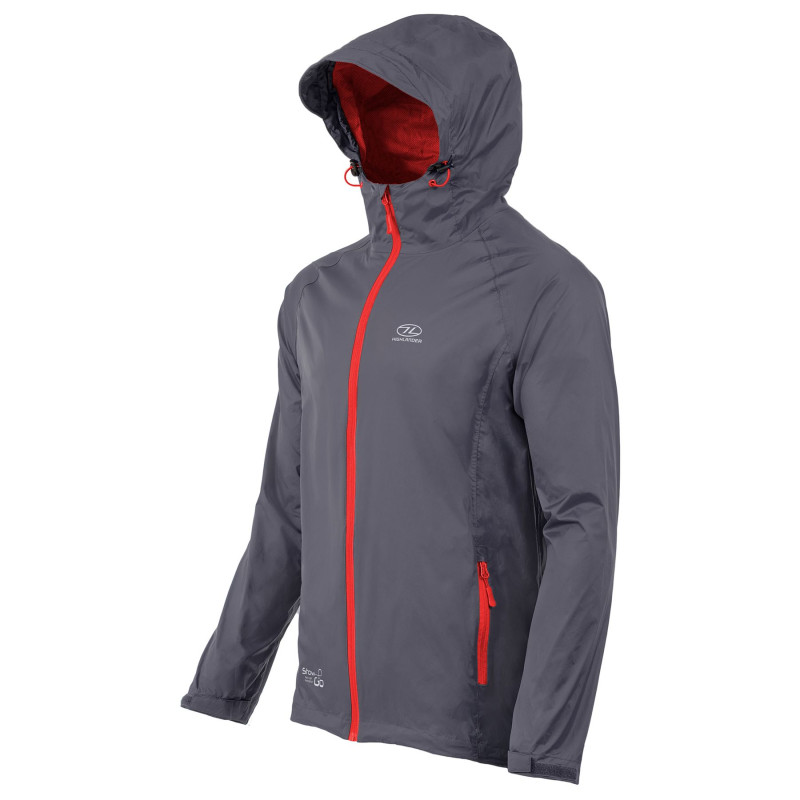 Ветровка мужская Highlander Stow & Go Pack Away Rain Jacket 6000 mm Charcoal XL (JAC077-CH-XL) арт. 927477