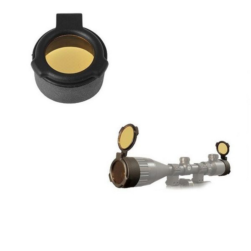 Крышка Hawke Flip Up Cover - Amber (Size 3.5) (HF1008) арт. 921691