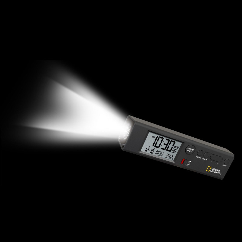 Часы National Geographic Thermometer Flashlight Black (9060300) арт. 928498