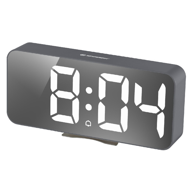 Часы настольные Bresser MyTime Echo FXL Grey (8010072QT5WHI) арт. 928640