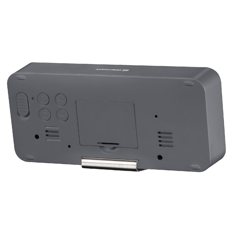 Часы настольные Bresser MyTime Echo FXL Grey (8010072QT5WHI) арт. 928640