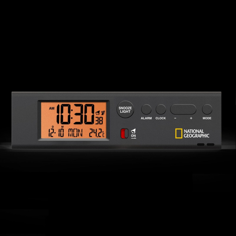 Часы National Geographic Thermometer Flashlight Black (9060300) арт. 928498