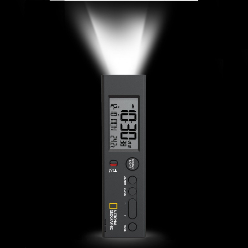 Часы National Geographic Thermometer Flashlight Black (9060300) арт. 928498