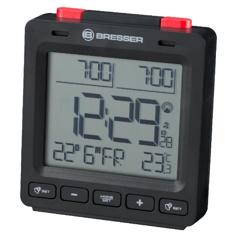 Часы настольные Bresser MyTime Easy II RC Black (8010061CM3000) арт. 928632