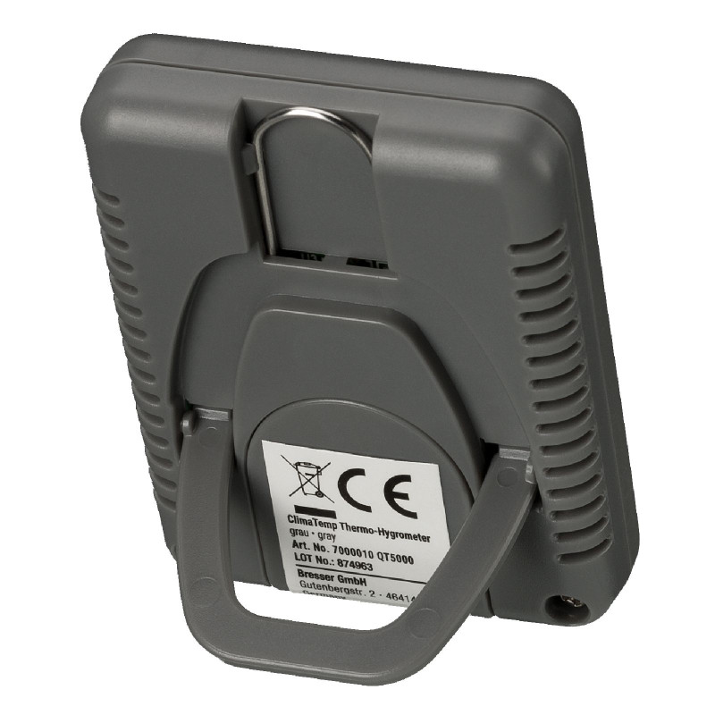 Термометр-гігрометр Bresser Temeo Hygro Indicator (3шт) Grey (7000010QT5000) арт. 928630