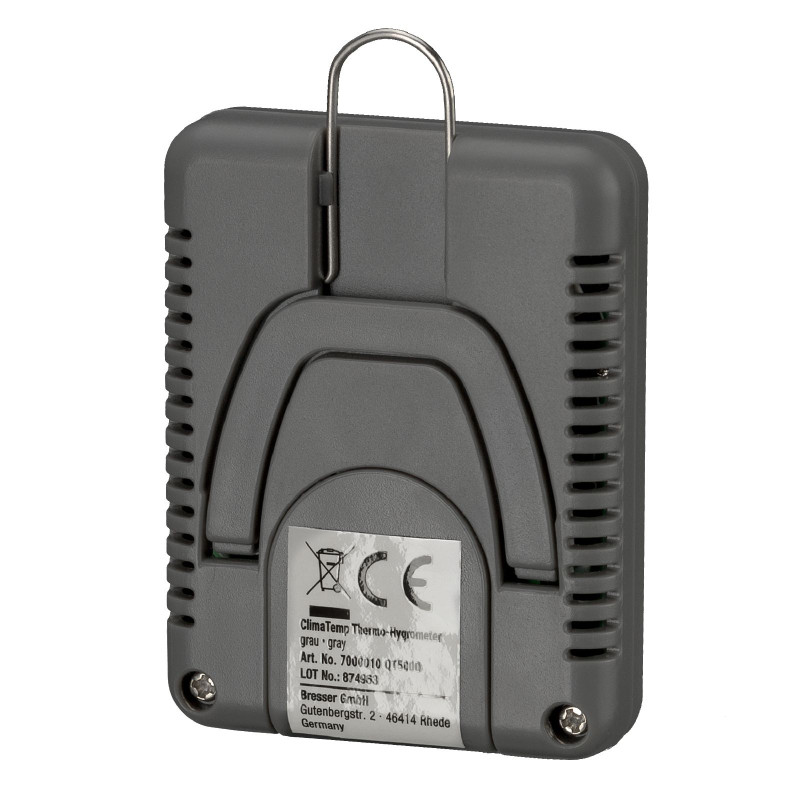 Термометр-гігрометр Bresser Temeo Hygro Indicator (3шт) Grey (7000010QT5000) арт. 928630