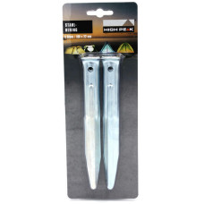 Колышки High Peak Steel V-Peg 18 см 6 шт. Silver (42205)