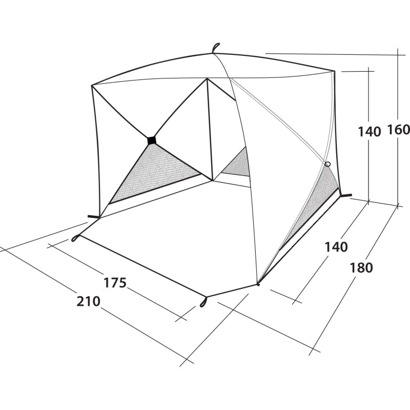 Намет пляжний Outwell Beach Shelter Compton Blue (111230) арт. 929011