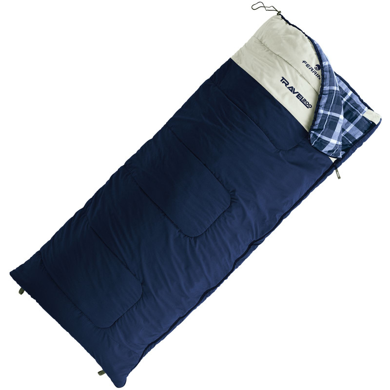 Спальный мешок Ferrino Travel 200/+5°C Deep Blue/White Left (86320HBB) арт. 928113