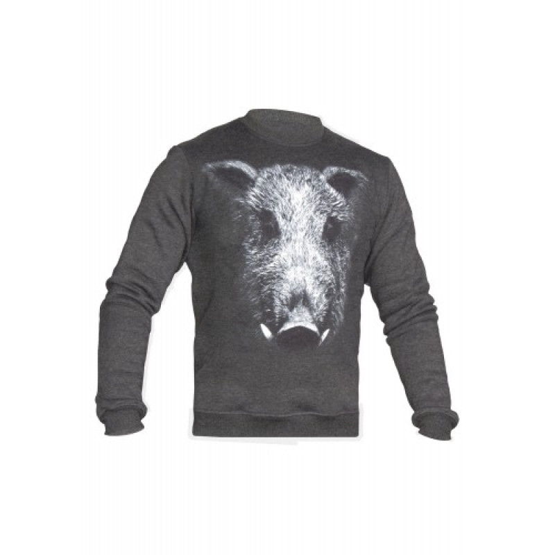 Свитшот зимний WS- Born to Hunt (Winter Sweatshirt Born To Hunt), Graphite