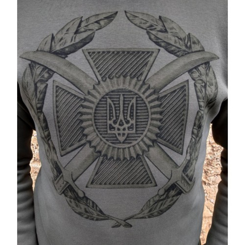 Світшот зимовий WS- Infantry Force (Winter Sweatshirt Ukrainian Infantry Forces)