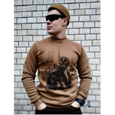 Свитшот зимний WS- Loner (Winter Sweatshirt Loner Spirit), Coyote Brown