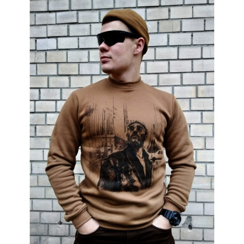 Світшот зимовий WS-Loner (Winter Sweatshirt Loner Spirit), Coyote Brown