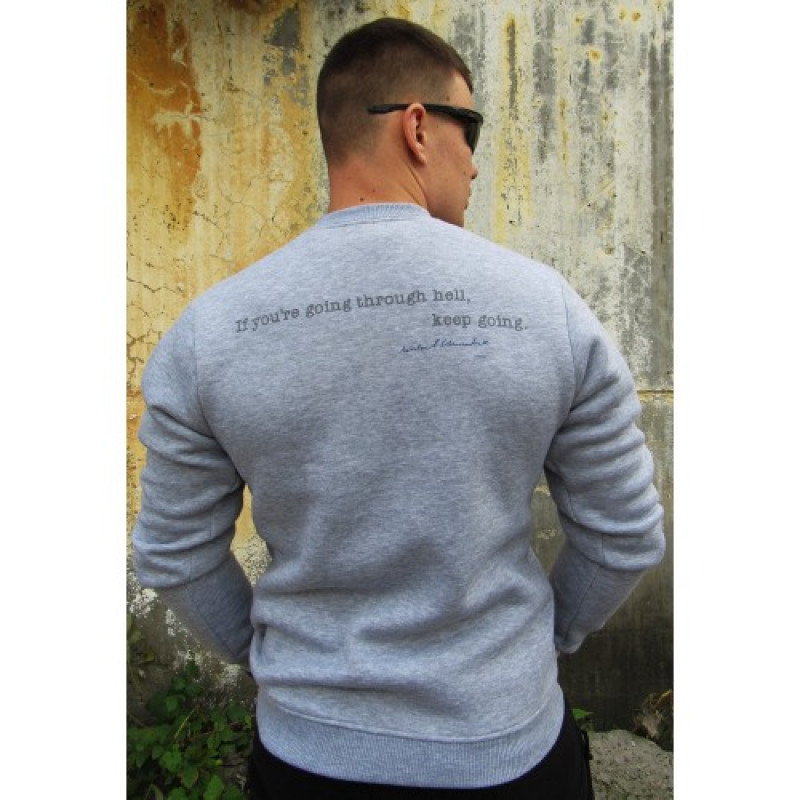 Свитшот зимний WS- Winston Churchill (Winter Sweatshirt Winston Churchill), Iron Grey арт. UA281-29911-WC-IG