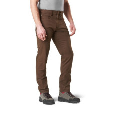 Тактические брюки 5.11 Defender-Flex Slim (джинсовый крой), Burnt