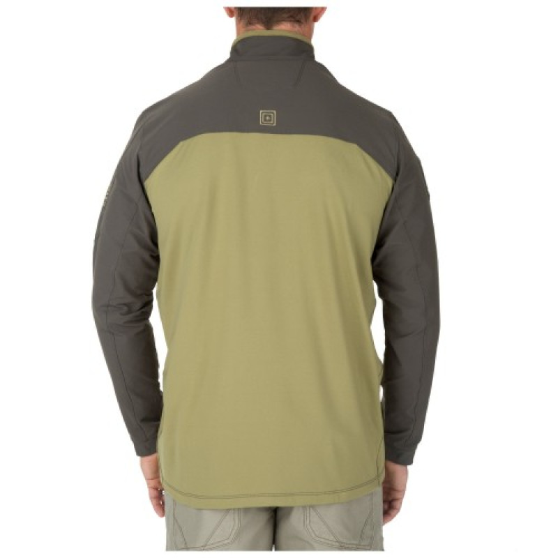 Термореглан тактичний 5.11 Thunderbolt Half Zip, Underbrush