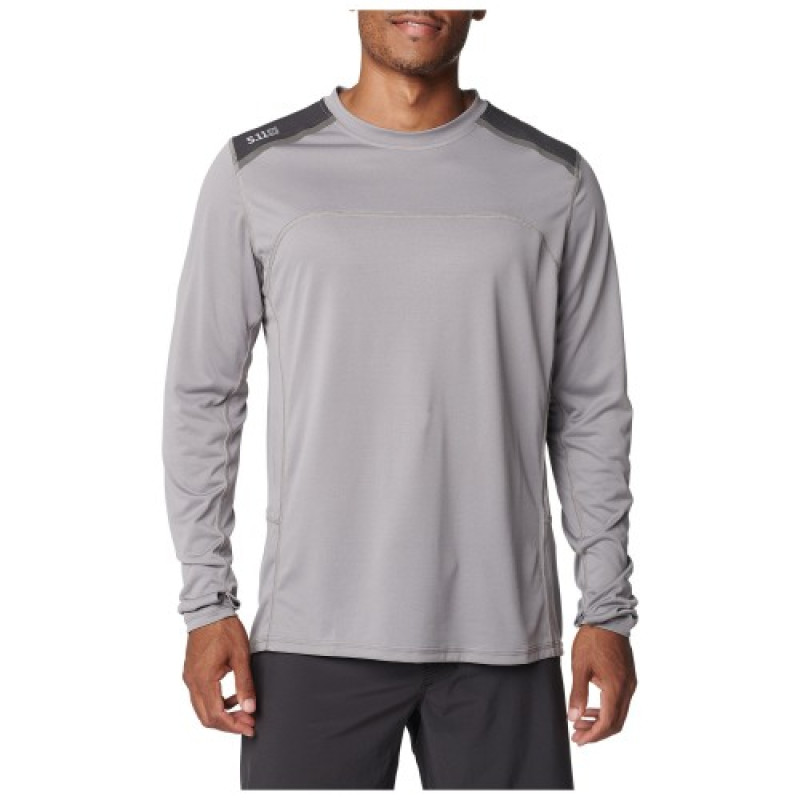Футболка з довгим рукавом 5.11 Tactical Max Effort Long Sleeve Shirt, Lunar
