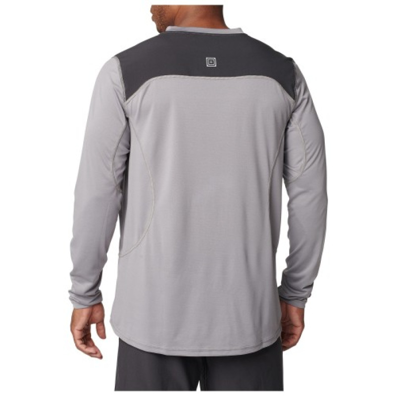 Футболка з довгим рукавом 5.11 Tactical Max Effort Long Sleeve Shirt, Lunar