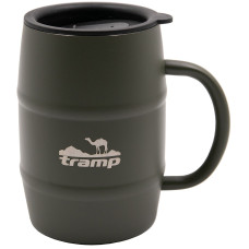 Термокружка подарочная Tramp 0,5л. с крышкой TRC-100-olive