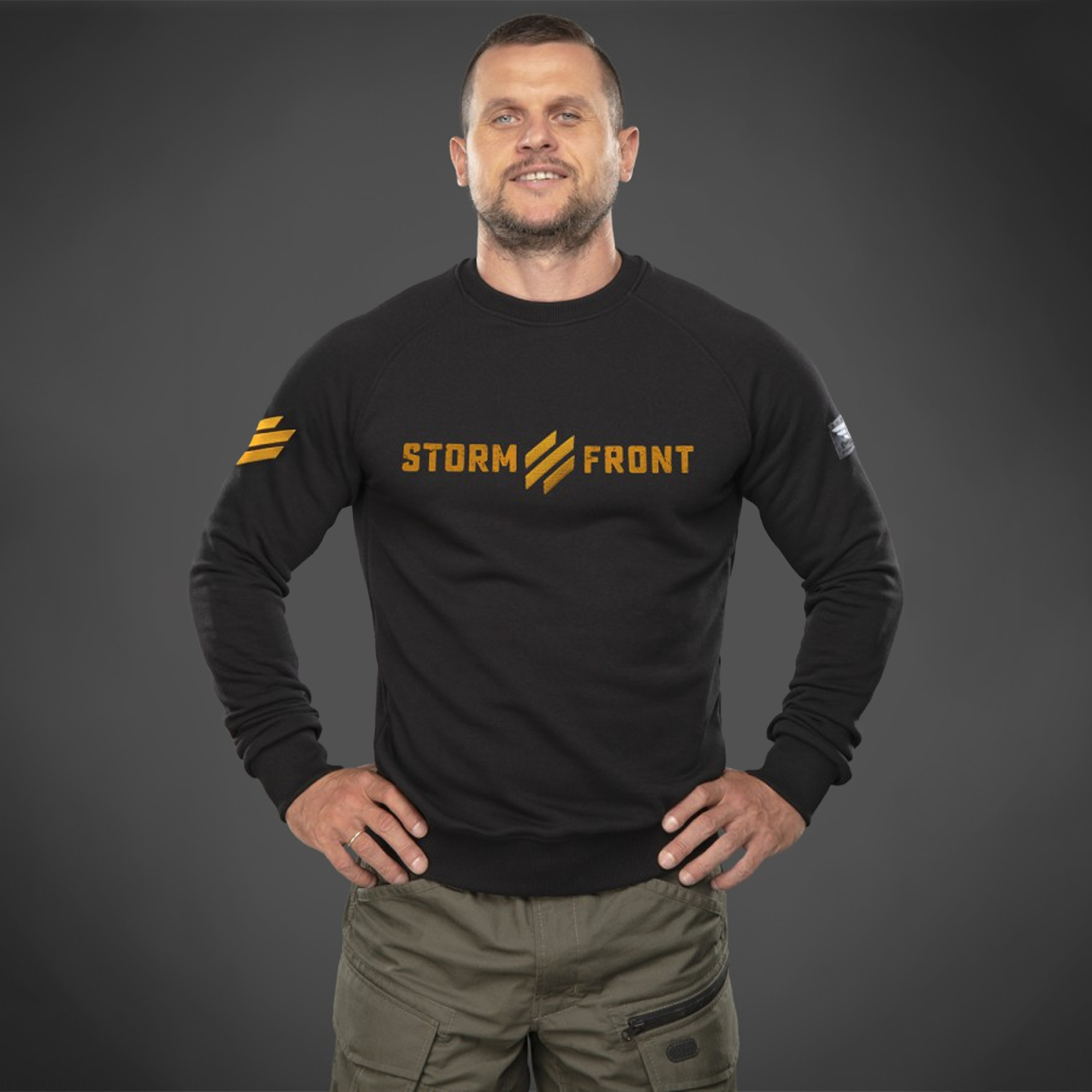 SvaStone свитшот Stormfront